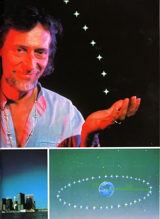 «Les pionniers de l'art spatial», Les Nouveaux Aventuriers, n.º 2, julio – agosto de 1988, página 3